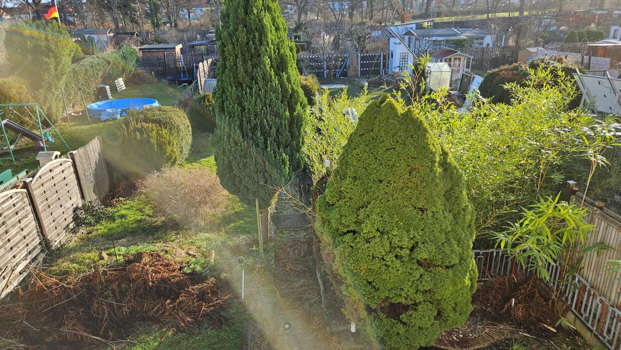 Haus Mit Garten Halle  Exteriör bild